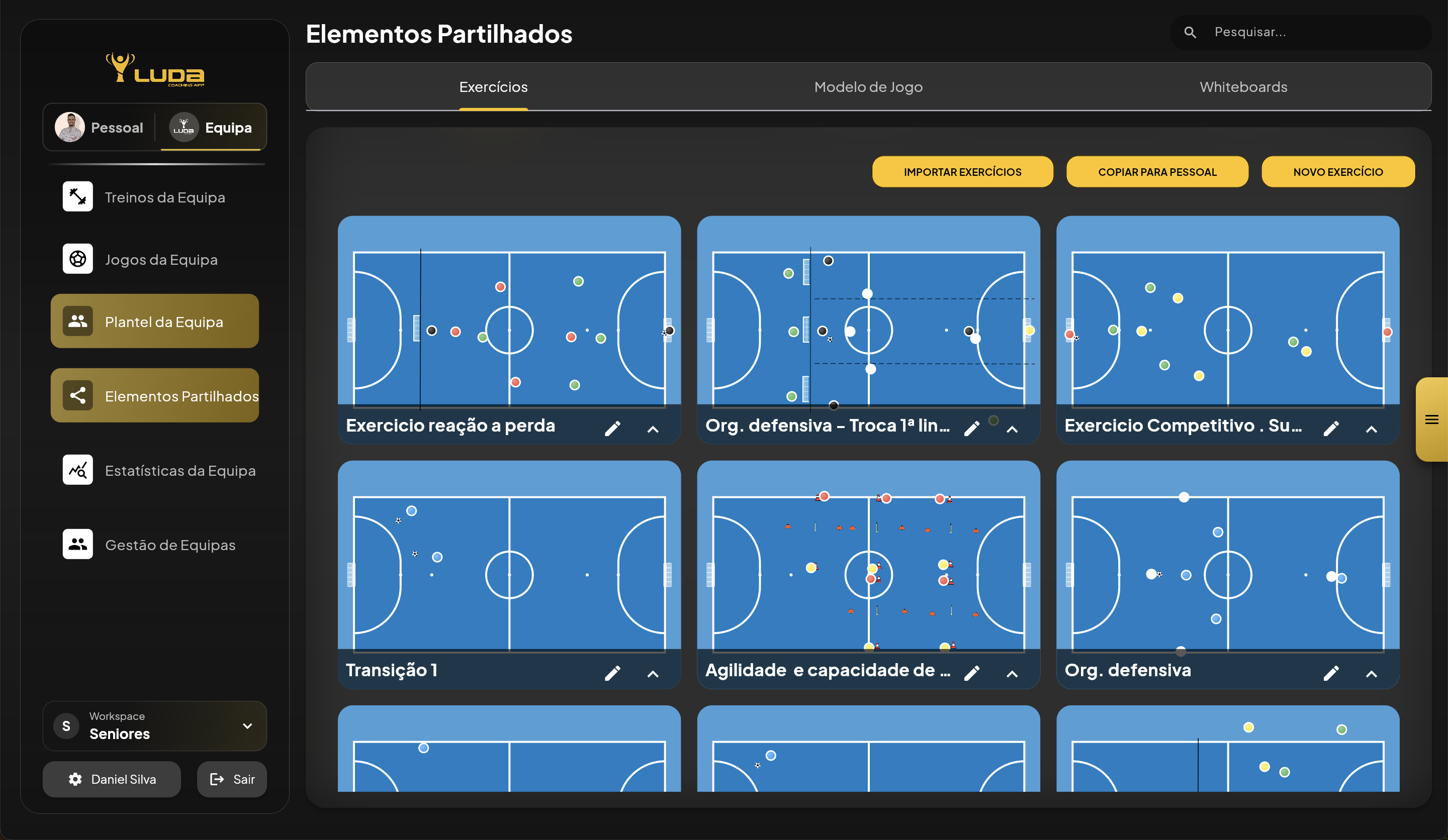 Workspaces — Futsal